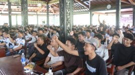 Sebanyak 600 peserta ikuti Turnamen E-Sports Mobile Legends: Bang Bang  Kapolres Demak Cup Season 2 Road To Kapolda Cup dan Kapolri Cup 2026 di Pendopo Kabupaten Demak, Selasa (16/6/2026). 