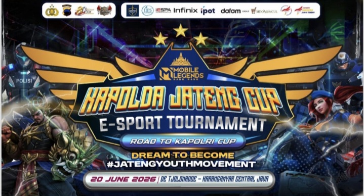 Turnamen E-Sport Kapolda Jateng Cup 2026.
