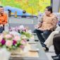 Gubernur Jawa Tengah, Ahmad Luthfi menerima kunjungan Ketua Bidang Ketenagakerjaan Apindo Pusat, Bob Azam dan rombongan, Kamis (18/6/2026).