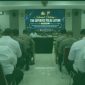 Personel Polres Demak, Polres Kudus, Jepara, dan Grobogan mengikuti asistensi dan supervisi penggunaan senjata api (senpi) di Aula Wicaksana Laghawa Polres Demak, Senin (29/6).