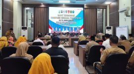 BNNP Jateng bersama Pemkab Demak dan Forkopimda Demak melaksanakan Penandatanganan Komitmen Bersama P4GN dan Dukungan terhadap Gerakan GASPOL ANANDA BERSINAR di Gedung Grhadika Bina Praja Kabupaten Demak, Selasa (23/6).
