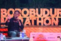 Sekretaris Daerah Jawa Tengah, Sumarno, mewakili Gubernur Ahmad Luthfi dalam peluncuran BJBM 2026, di Balkondes Ngadiharjo Ngabean, Kabupaten Magelang, Rabu (8/7/2026).