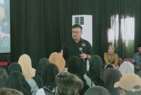 Anggota Komisi IX DPR RI, Edy Wuryanto, diacara sosialisasi Germas di Kantor Balai Desa Pamotan, Kecamatan Pamotan, Kab. Rembang, Senin (13/7/2026).
