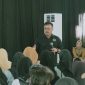 Anggota Komisi IX DPR RI, Edy Wuryanto, diacara sosialisasi Germas di Kantor Balai Desa Pamotan, Kecamatan Pamotan, Kab. Rembang, Senin (13/7/2026).
