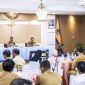 Sekda Provinsi Jawa Tengah, Sumarno, dalam Rapat Koordinasi Sekolah Rakyat dan Pemenuhan Guru Bantu Sekolah Rakyat Permanen, di Aula Kantor Dinas Sosial Provinsi Jawa Tengah, Senin (20/7/2026).