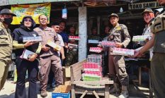 Razia Gabungan di Sulang, Petugas Sita 25.200 Batang Rokok Ilegal
