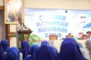 Sekretaris Daerah (Sekda) Provinsi Jawa Tengah, Sumarno memberikan sambutan di acara Seminar Hari Anak Nasional, di Gedung Dharma Wanita Jateng, Sabtu (25/7/2026).