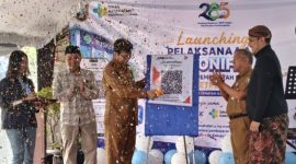 Kepala Dinas Kesehatan Kabupaten Rembang, dr. Ali Shofi'i, meluncurkan Elektronifikasi Transaksi Pemerintah Daerah (ETPD) melalui pembayaran elektronik di 17 puskesmas se-Kabupaten Rembang.