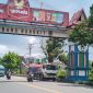 Gapura pembatas Kabupaten Rembang.