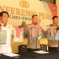 Konferensi pers kasus Pengroyokan di Garung, digelar di Mapolres Wonosobo, Rabu (29/7/2026).
