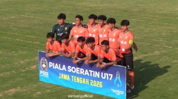 Tim Persatuan Sepakbola Indonesia Rembang (PSIR) U-17.