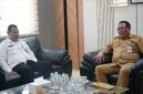 Kepala BNN Provinsi Jawa Tengah, Brigjen. Pol. Dr. H. Agus Rohmat, diterima Kepala Dinas ESDM Provinsi Jawa Tengah, Agus Sugiharto.
