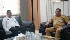 Kepala BNN Provinsi Jawa Tengah, Brigjen. Pol. Dr. H. Agus Rohmat, diterima Kepala Dinas ESDM Provinsi Jawa Tengah, Agus Sugiharto.