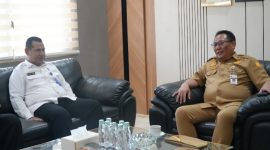 Kepala BNN Provinsi Jawa Tengah, Brigjen. Pol. Dr. H. Agus Rohmat, diterima Kepala Dinas ESDM Provinsi Jawa Tengah, Agus Sugiharto.