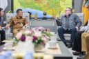 Chairman PBT, Stephen Wilmot
melakukan audiensi dengan Gubernur Jawa Tengah, Ahmad Luthfi, di kantor gubernur, Senin (3/8/2026).