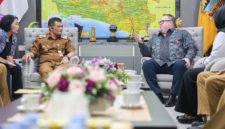 Chairman PBT, Stephen Wilmot
melakukan audiensi dengan Gubernur Jawa Tengah, Ahmad Luthfi, di kantor gubernur, Senin (3/8/2026).