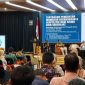 Ratusan peserta mengikuti Seminar Kebangsaan bertajuk “Nasionalisme dan Geopolitik: Urgensi dan Metode Pembelajaran untuk Gen-Z di Era Demokrasi Digital” di Auditorium FIMENA FISIP UNDIP, Rabu (5/8).