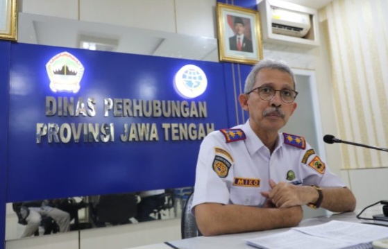 Kepala Dinas Perhubungan Provinsi Jawa Tengah, Arief Djatmiko.