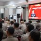 Anggota Polres Demak mengikuti Pelatihan Handling Complaint di Aula Wicaksana Laghawa Polres Demak, Selasa (15/9/2026).