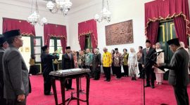 Bupati Wonosobo, Afif Nurhidayat melantik Mohamad Kristijadi sebagai Penjabat(Pj) Sekretaris Daerah (Sekda) Kabupaten Wonosobo, Jumat (18/9/2026).