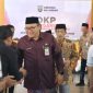 Wakil Bupati Rembang, Mochamad Hanies Cholil Barro’ saat membuka Sosialisasi Kepemimpinan, Kepeloporan dan Kesukarelawanan Pemuda Kabupaten Rembang Tahun 2026 di Gedung KPRI Rembang, Kamis (24/9/2026).