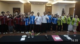 Para peserta Workshop Penggiat P4GN yang digelar di Hotel Andelir Simpang Lima Semarang, Senin (28/9/2026), bersama 
Plt. Kepala BNNP Jawa Tengah, Brigjen Pol. Edi Swasono.
