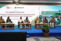 Focus Group Discussion (FGD) Pembiayaan Hijau Industri Jasa Keuangan, di Gedung Gradhika Bhakti Praja, Semarang, Senin (28/9). 