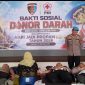 Bakti sosial donor darah memperingati Hari Jadi Propam Polri ke-24 Tahun 2026, digelar Polres Demak, Kamis (1/10/2026).