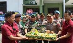HUT TNI Ke-81, Kapolres Demak Sambangi Dandim 0716