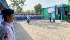 Apel Kebangsaan di SMK Al-Hikmah Bakalrejo, Kecamatan Guntur, Demak, Rabu (7/10/2026).