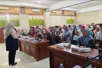 Ratusan kepala sekolah penerima program revitalisasi kabupaten Rembang mengikuti sosialisasi perpajakan dana revitalisasi pembangunan tahun 2026.