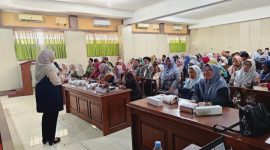 Ratusan kepala sekolah penerima program revitalisasi kabupaten Rembang mengikuti sosialisasi perpajakan dana revitalisasi pembangunan tahun 2026.