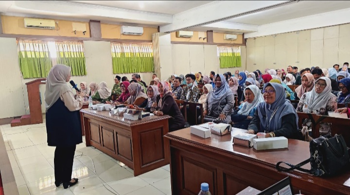 Ratusan kepala sekolah penerima program revitalisasi kabupaten Rembang mengikuti sosialisasi perpajakan dana revitalisasi pembangunan tahun 2026.