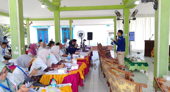 Sekolah Lapang Gempa Bumi digelar 
BMKG di Pendapa Kecamatan Lasem, Kabupaten Rembang, Selasa (20/10/2026).