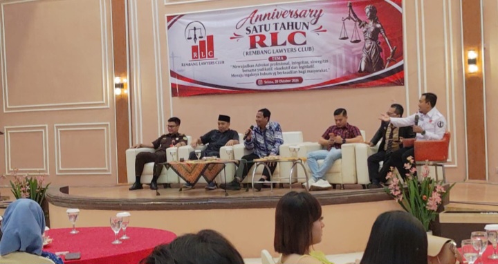 Peringatan Hari Ulang Tahun (HUT) ke-1 RLC digelar di Aula Hotel Gajah Mada, Kabupaten Rembang, Selasa (20/10/2026).