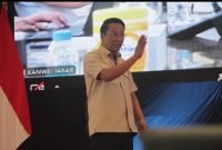 Menkum, Supratman Andi Agtas, di acara “Pasti Ada Solusi” yang digelar di Padma Hotel Semarang, Jumat (23/10). 