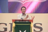 Menteri Hukum Republik Indonesia, Supratman Andi Agtas, secara resmi menutup Kongres XXIV Ikatan Notaris Indonesia (INI), di Padma Hotel Semarang, Jumat (23/10).